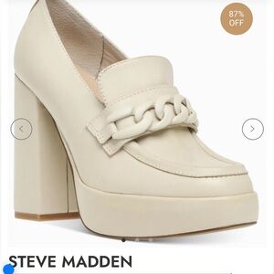 RHYLEE EMBELLISHED SLIP ON LOAFER HEELS